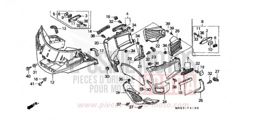 CARENAGE GL1500K de 1989